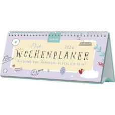 MONBIJOU "MEIN WOCHENPLANER 2026" AUFSCHREIBEN - ABHAKEN - GLÜCKLICH SEIN! 
