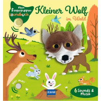 MEIN FINGERPUPPEN-SOUNDBUCH "KLEINER WOLF IM WALD" 