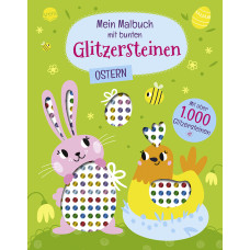 MEIN MALBUCH MIT BUNTEN GLITZERSTEINEN 