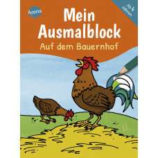MEIN AUSMALBLOCK "AUF DEM BAUERNHOF" 