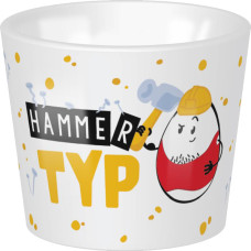 PORZELLAN-EIERBECHER "HAMMERTYP" 