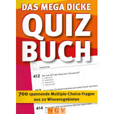 DAS MEGA DICKE QUIZBUCH (ROT) 