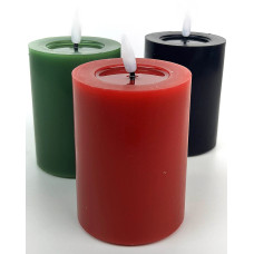 ECHTWACHS-RUNDKERZEN  ECHTWACHS-RUNDKERZEN