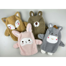 WÄRMEFLASCHE MIT BEZUG - NIEDLICHE TIERDESIGNS WÄRMEFLASCHE MIT BEZUG - NIEDLICHE TIERDESIGNS