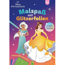 DISNEY PRINZESSIN - MALSPAß MIT GLITZERFOLIE 