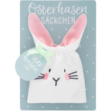 OSTERHASEN-SÄCKCHEN "WEIßER HASE" 