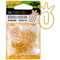 DIE FRECHEN BÜROKLAMMERN "ANANAS" 