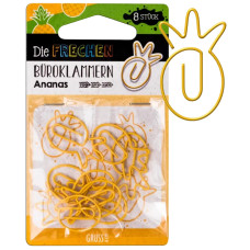 DIE FRECHEN BÜROKLAMMERN "ANANAS" 