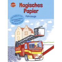 MAGISCHES PAPIER - DAS MALBUCH MIT WOW-EFFEKT "FAHRZEUGE" 