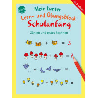 MEIN BUNTER LERN- UND ÜBUNGSBLOCK "SCHULANFANG" 