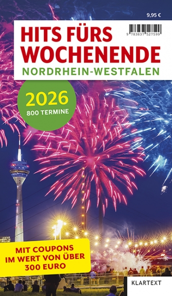HITS FÜRS WOCHENENDE "NORDRHEIN-WESTFALEN 2026" HITS FÜRS WOCHENENDE "NORDRHEIN-WESTFALEN 2026"